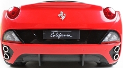Машина на р/у – Ferrari California, 1:24, красный, свет  