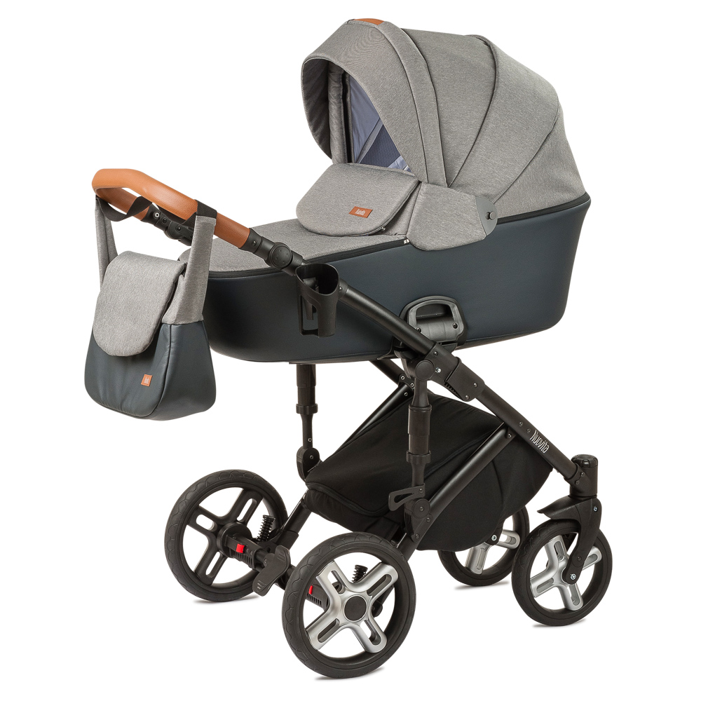

Детская коляска Nuovita Carro Sport 2 в 1, цвет - Grigio nero/Серо-черный