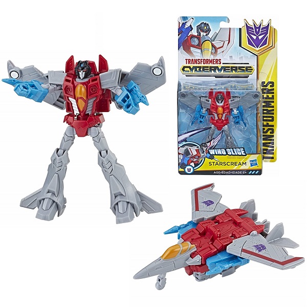 

Трансформер Starscream, класс Warrior, серия Transformers Cyberverse