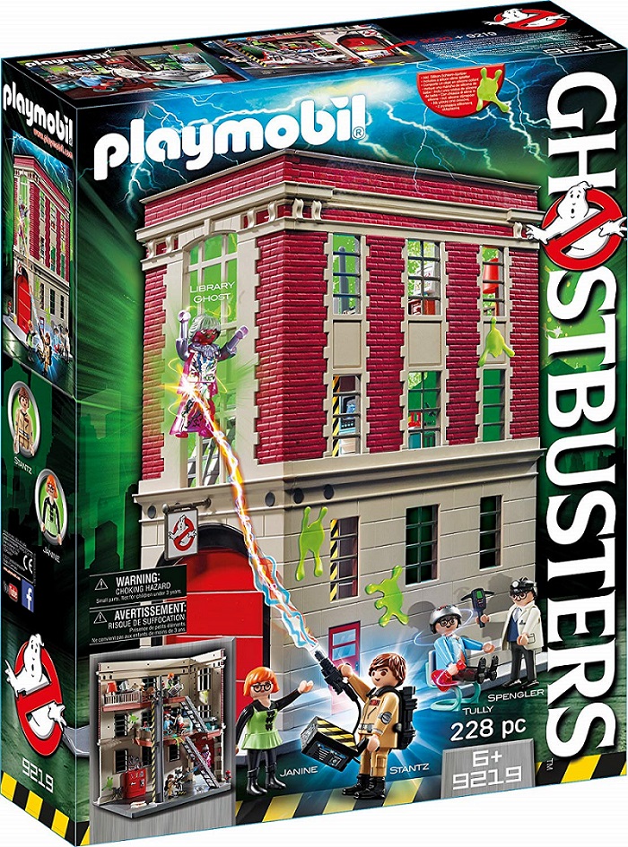Playmobil Ghostbusters 9219 Пожарное депо Охотники за привидениями 