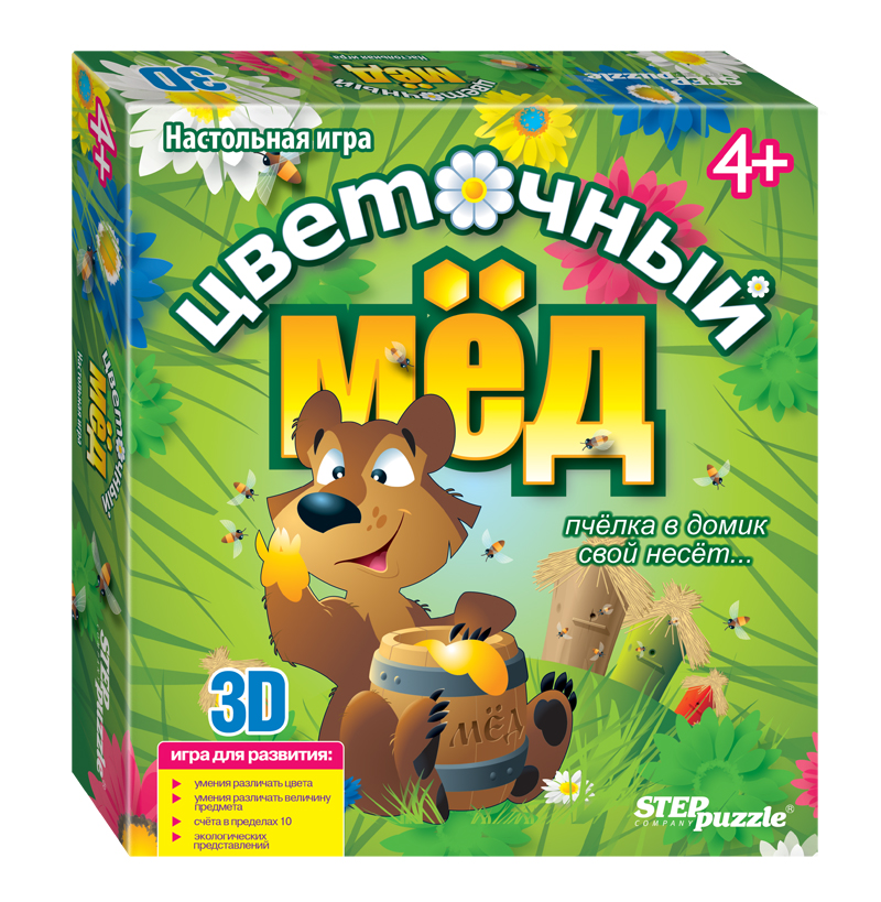 Игра настольная - Цветочный мёд   