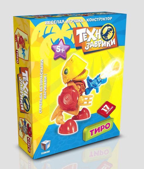 Фото #1: Игрушка-конструктор. Серия Технозаврик. Тиро