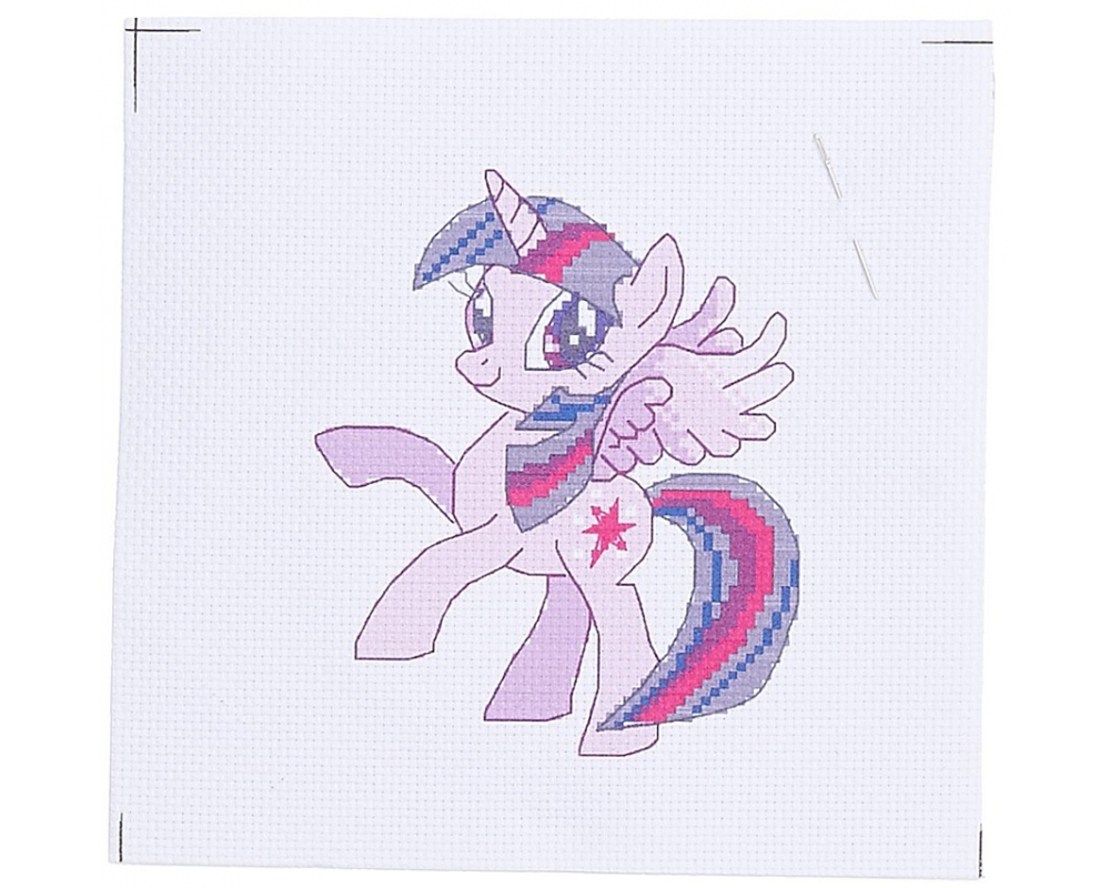 Набор для вышивания крестиком My Little Pony - Сумеречная искорка  
