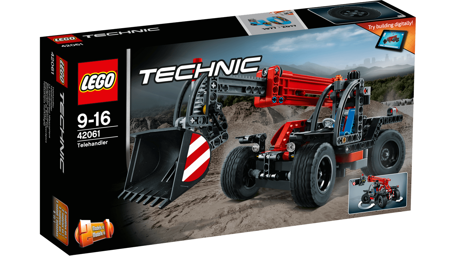 LEGO Technic. Телескопический погрузчик   