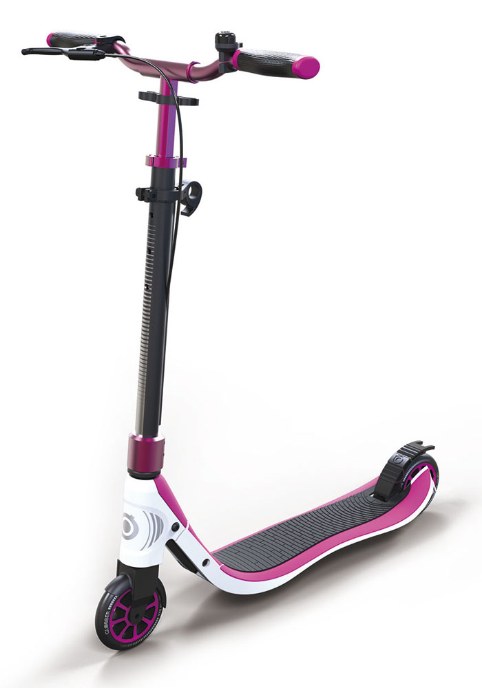 

Двухколесный самокат Globber One NL 125 Deluxe, цвет - белый