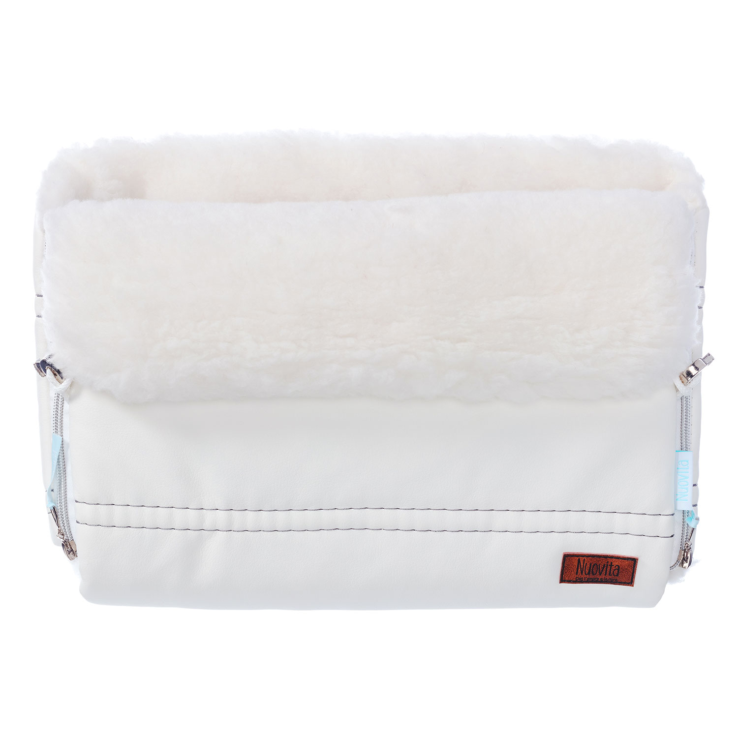 

Муфта меховая для коляски Nuovita Alpino Lux Bianco Bianco/Белый