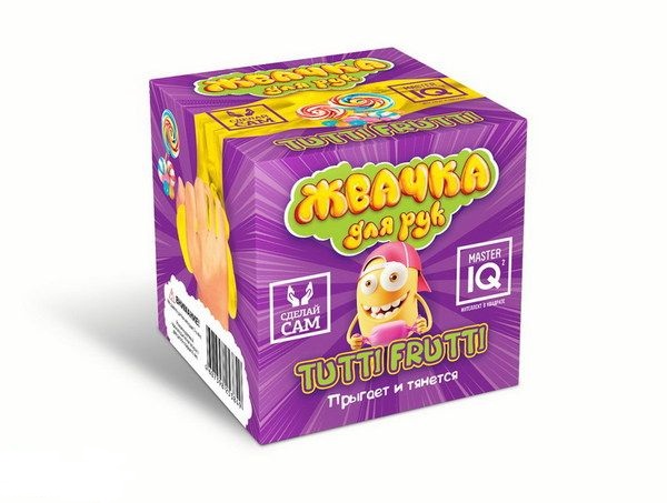 

Набор сделай своими руками - Жвачка для рук Tutti frutti