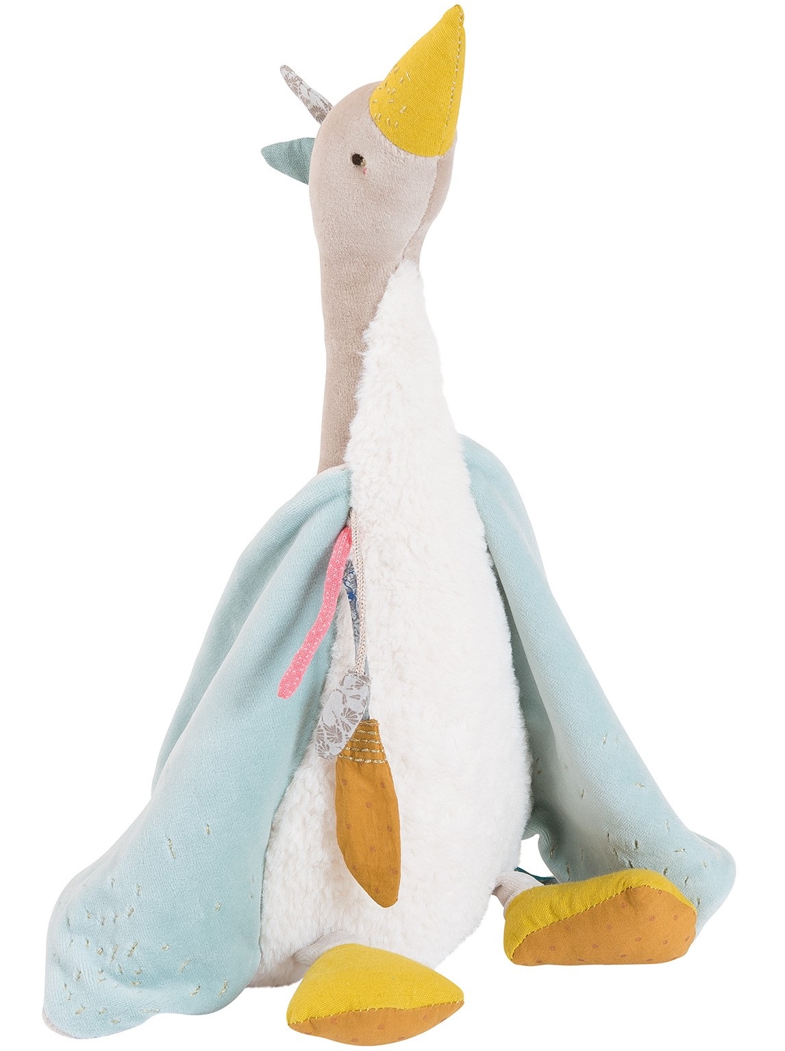 

Мягкая игрушка Moulin Roty Гусыня Ольга, 38 см.