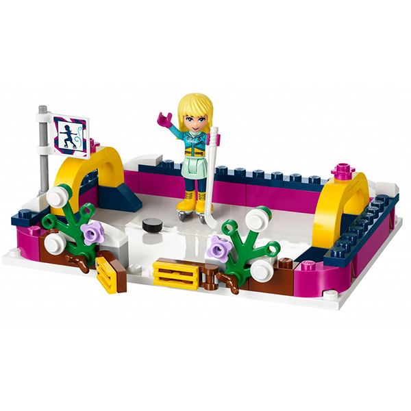 Конструктор Lego Friends. Горнолыжный курорт: каток  