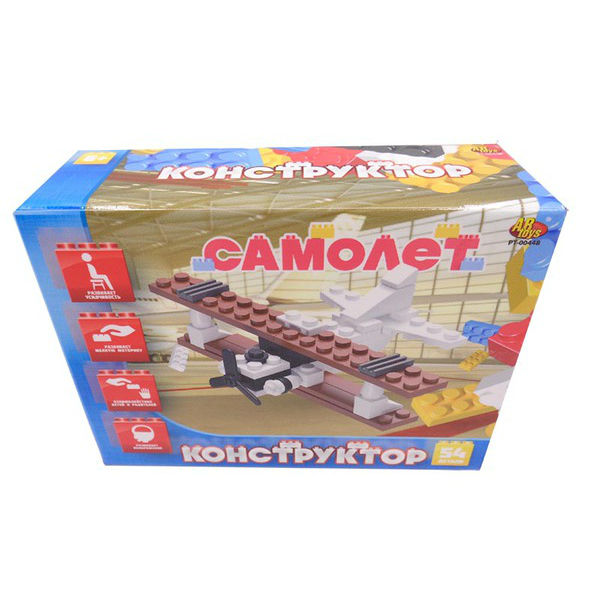 

Конструктор - Самолет, 54 детали