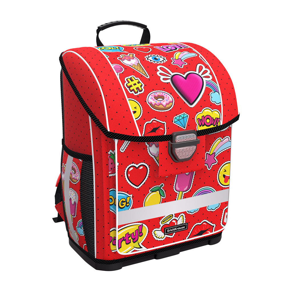 

Ранец с пластиковым дном ErichKrause® ErgoLine® 16L - Sweet Love
