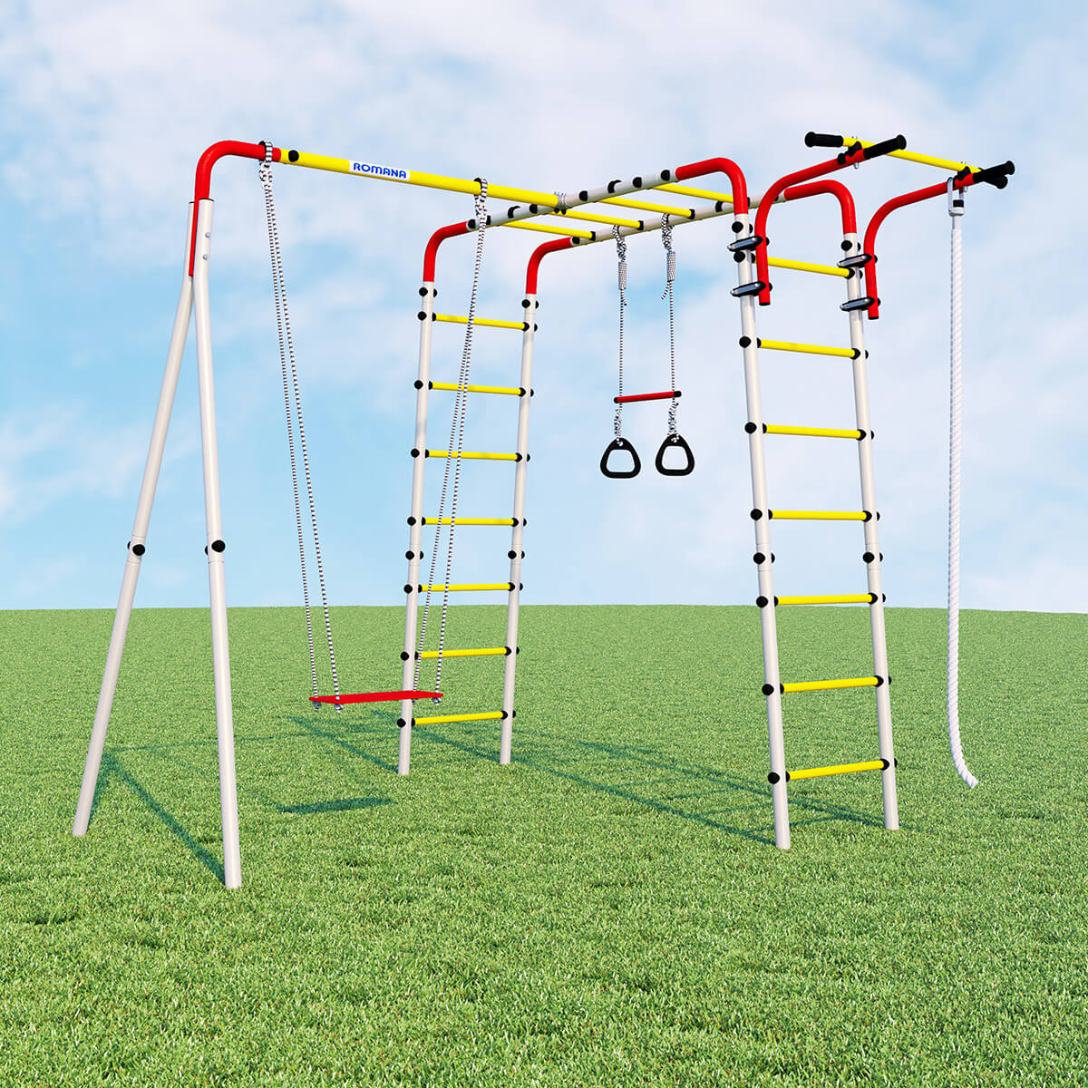 

Дачный комплекс Romana Весёлая лужайка-2 R 103.25.04 + фанерные качели