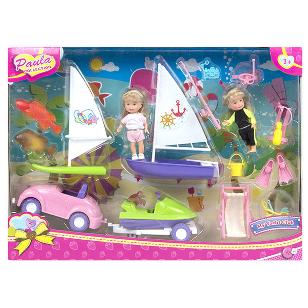 

Игровой набор - Paula. На пляж