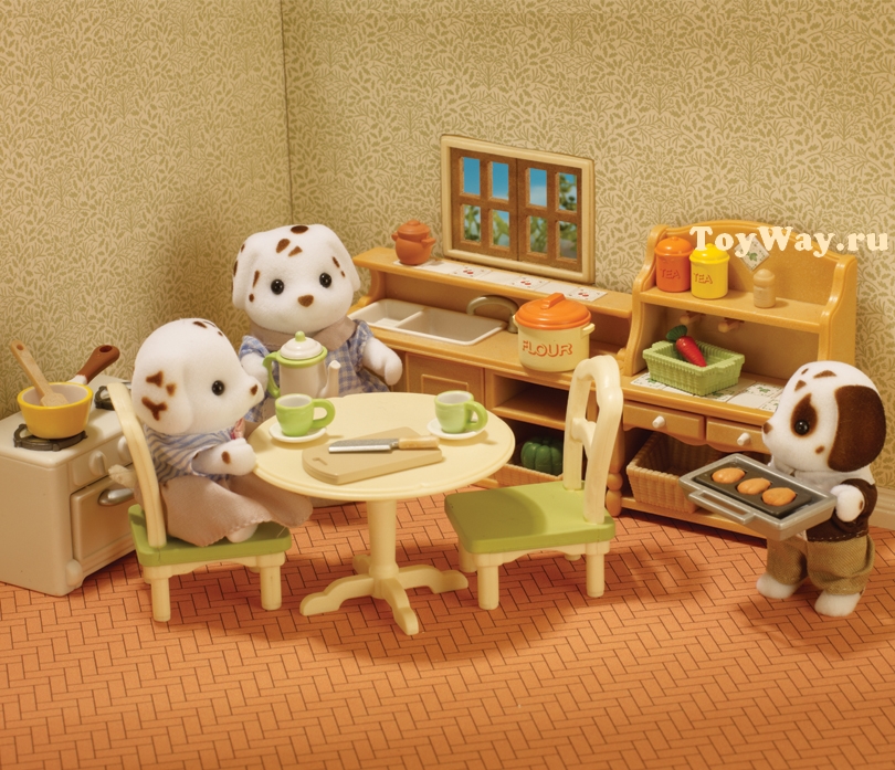 Sylvanian Families - Кухня в коттедже  