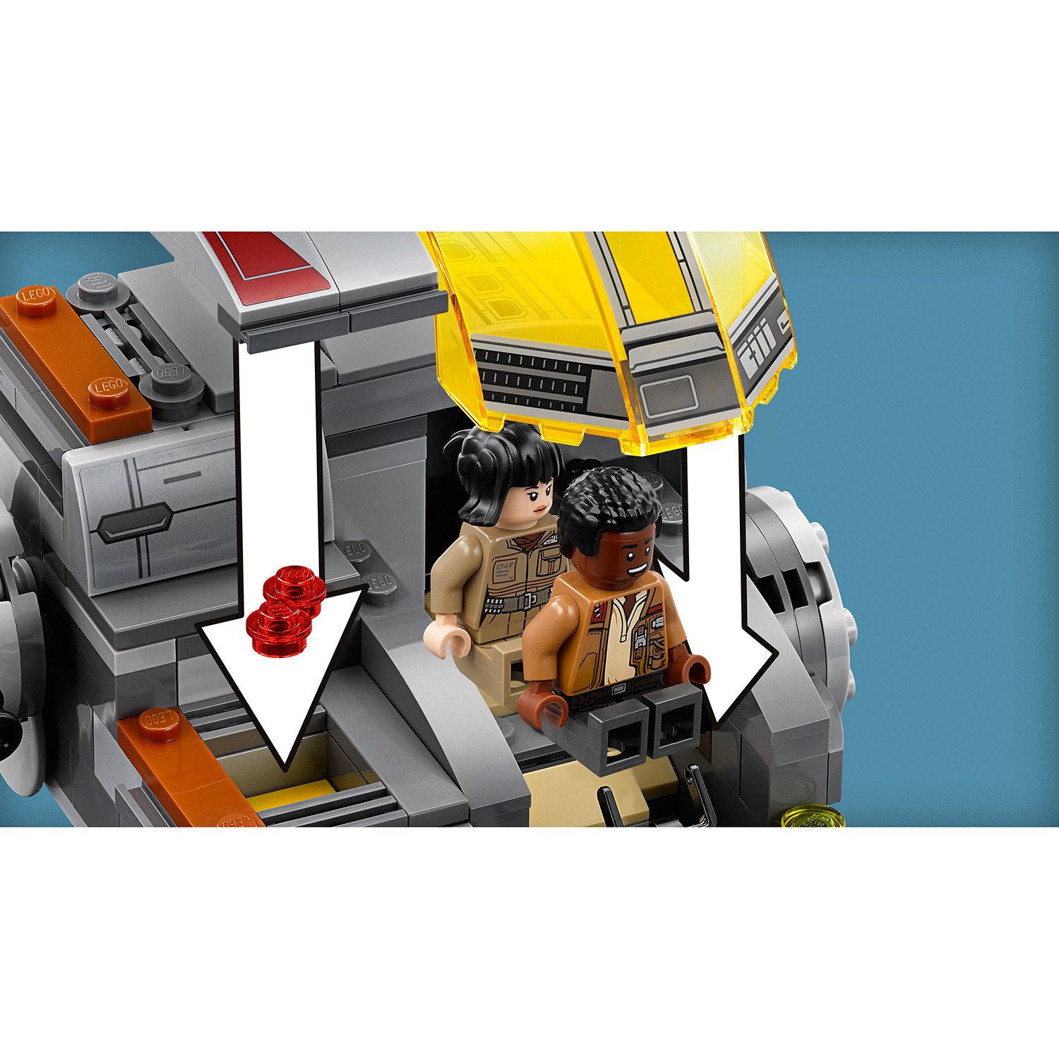 Конструктор Lego®  Star Wars - Транспортный корабль Сопротивления  