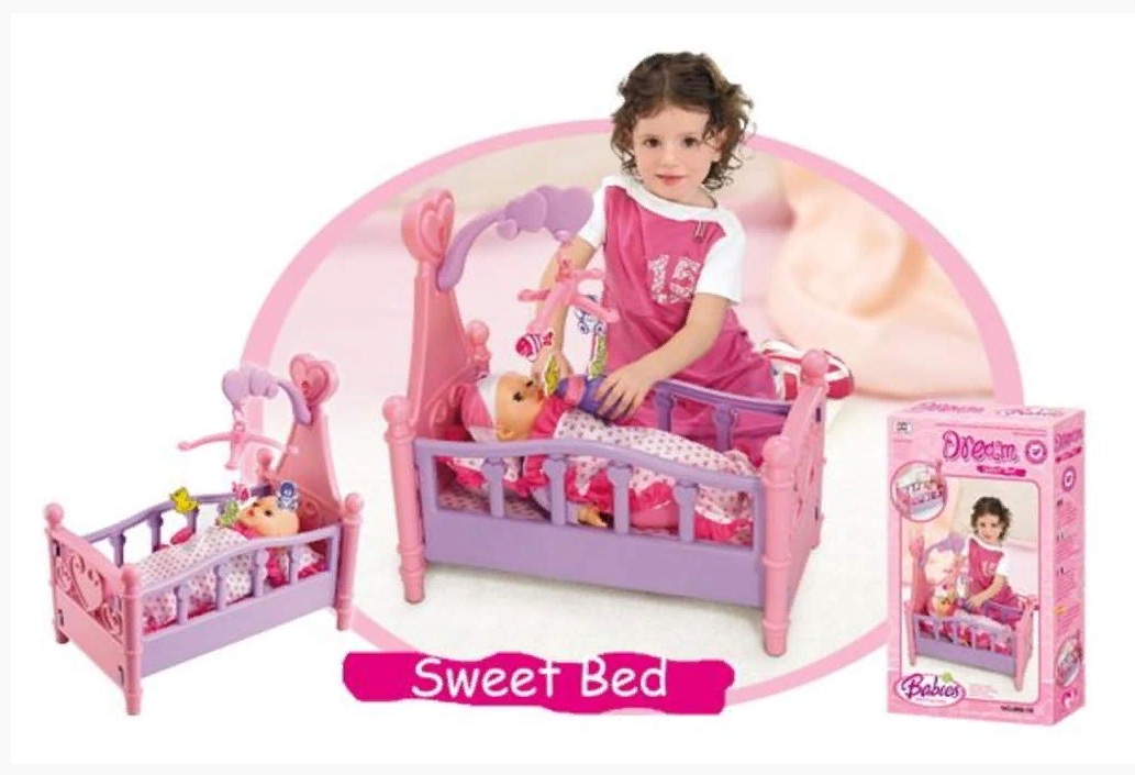Кроватка для кукол Dream Sweet Bed с аксессуарами  