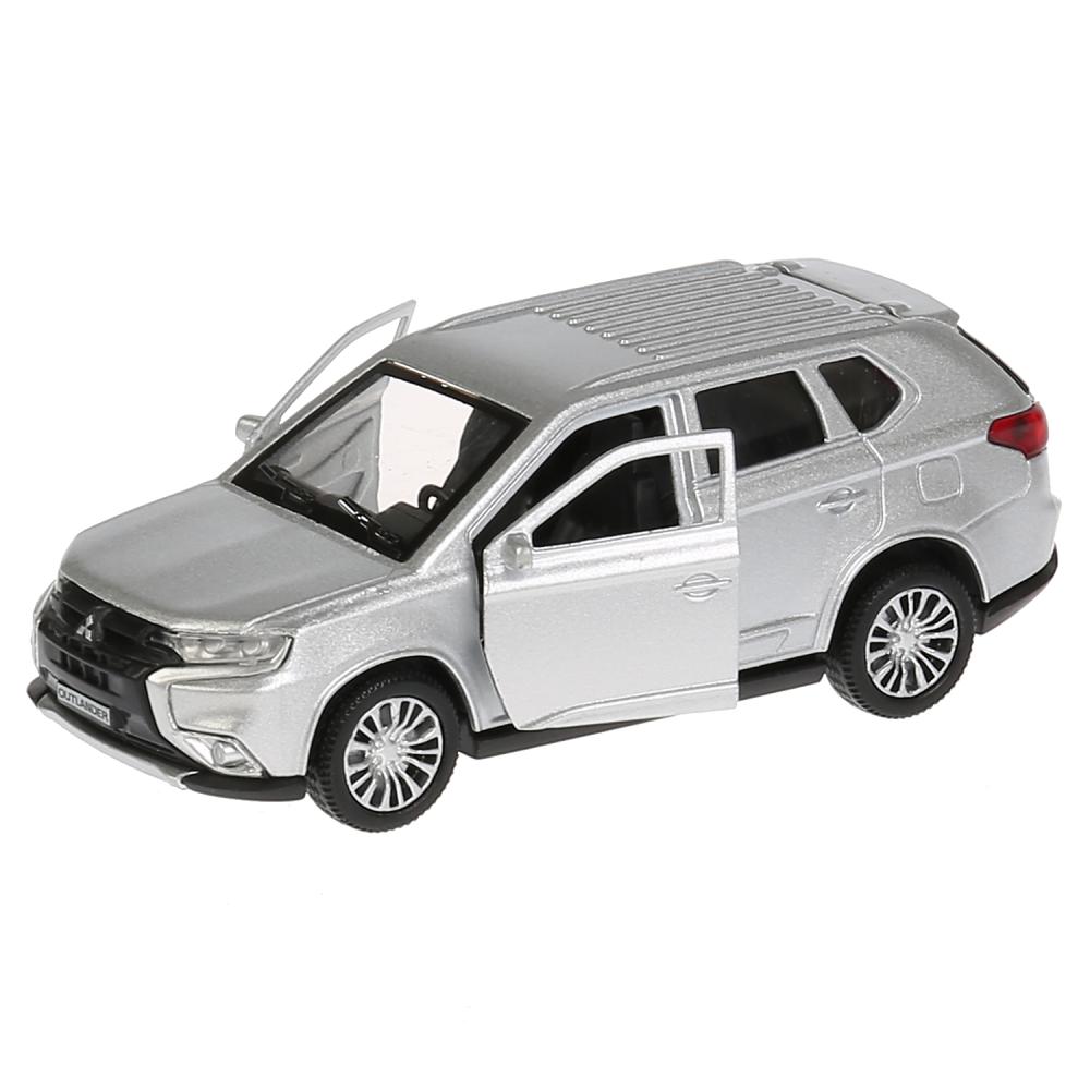 Металлическая инерционная модель - Mitsubishi Outlander, 12 см, открываются двери, багажник  