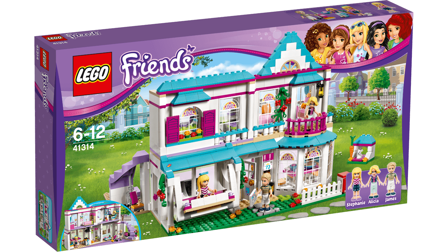 LEGO Friends. Дом Стефани   