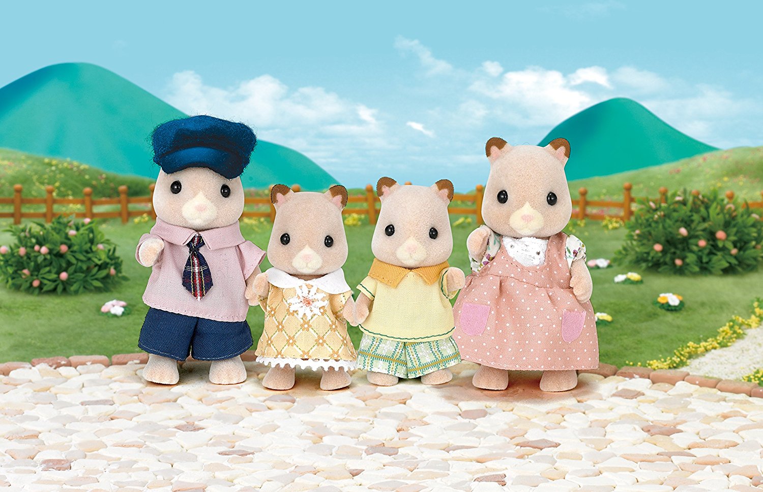 Sylvanian Families - Семья Хомяков  