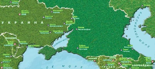 Футбольная карта украины