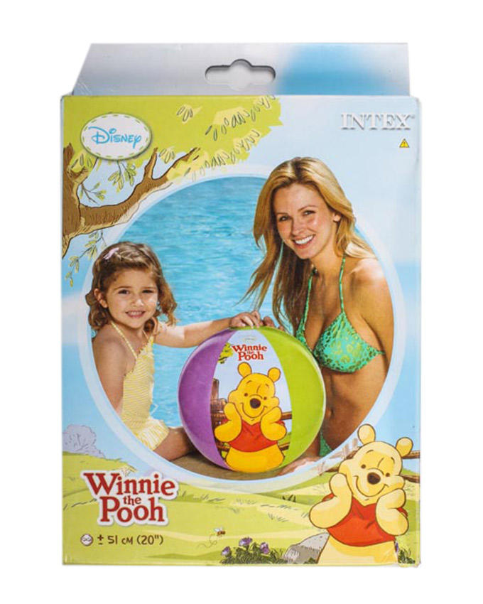 Мяч пляжный Disney - Winni The Pooh, 51 см  