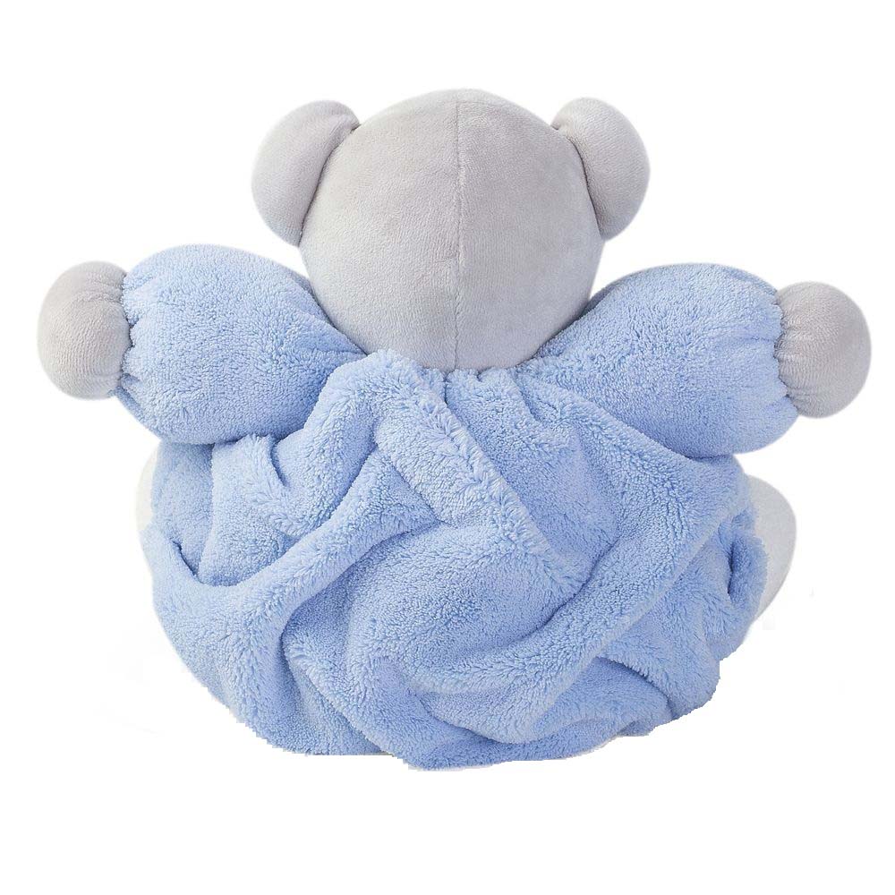 Мягкая игрушка Плюм - Мишка, голубой, средний, 25 см  