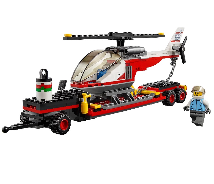 Конструктор Lego City - Перевозчик вертолета  