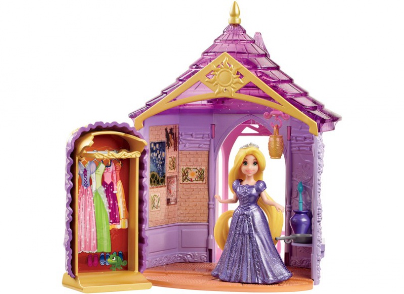 Набор с куклой «Принцесса Диснея» – Комната Рапунцель  