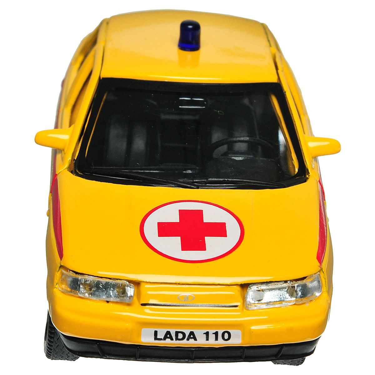 Машинка металлическая Lada 110 - Скорая помощь, 1:36  