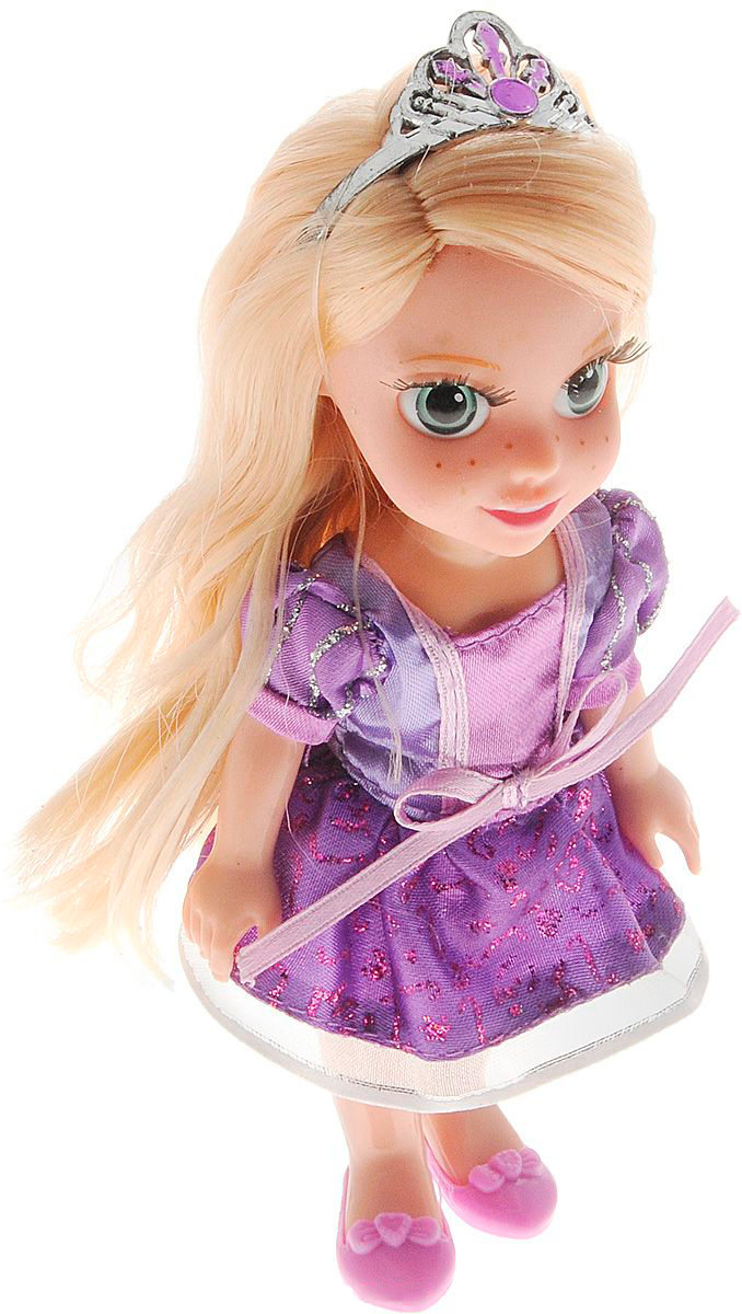 Кукла Disney Princess – Рапунцель со звуком, 15 см  
