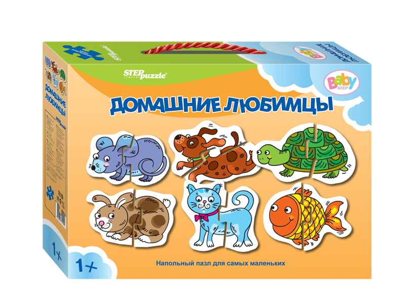 

Напольный пазл – Домашние любимцы, малые