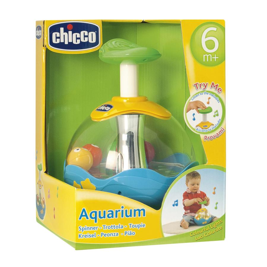 Развивающая игрушка – Юла Aquarium, свет и звук  