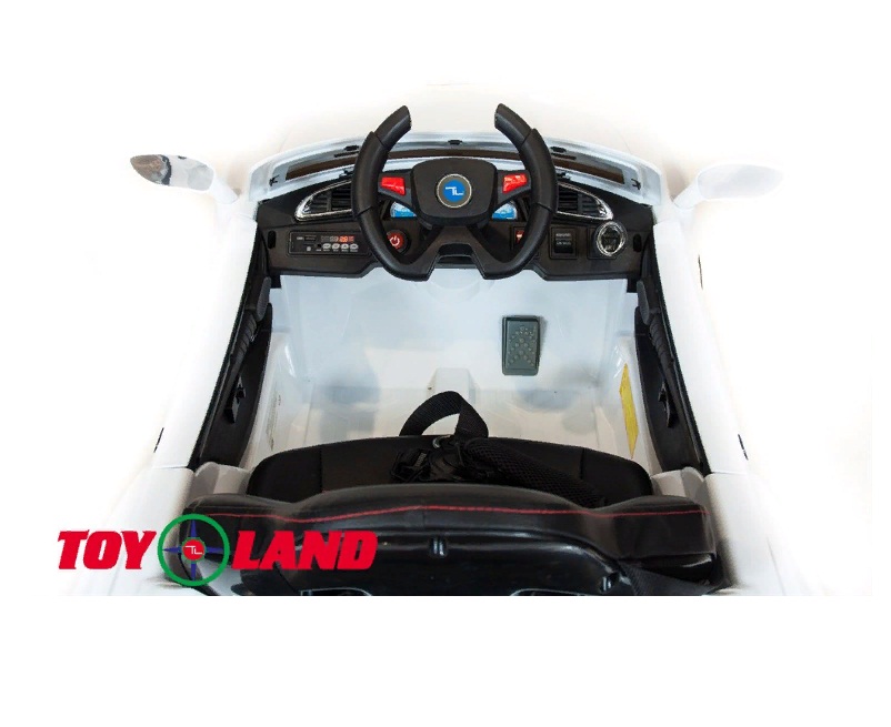 Электромобиль ToyLand Ford Mustang белого цвета  