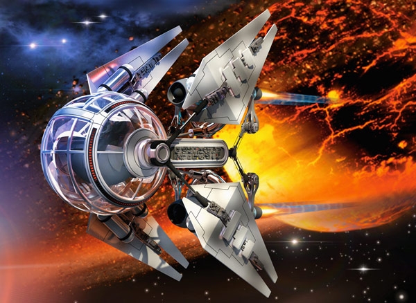 Пазлы Castorland - Беспилотный космический корабль, 300 элементов  