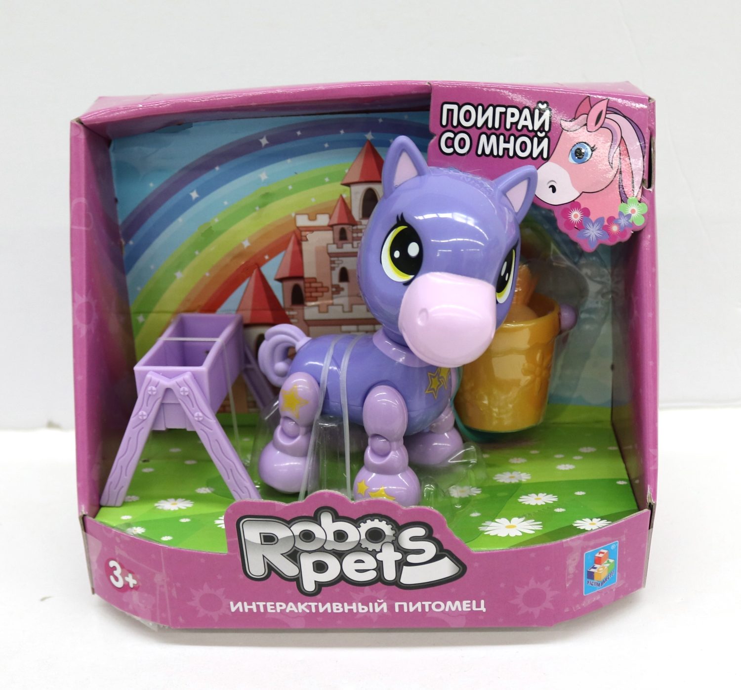 Игрушка со звуковыми эффектами - Игривый пони, фиолетовый от 1Toy ...