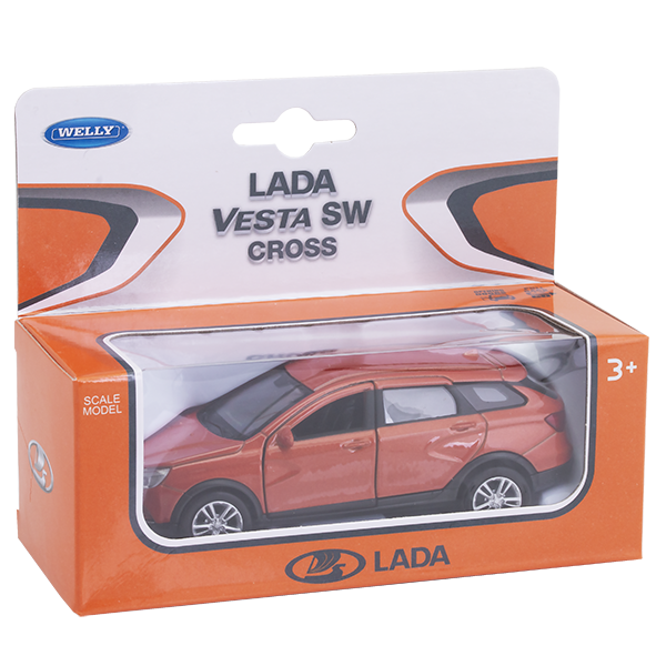 Игрушечная модель машины - Lada Vesta SW Cross, 1:34-39  