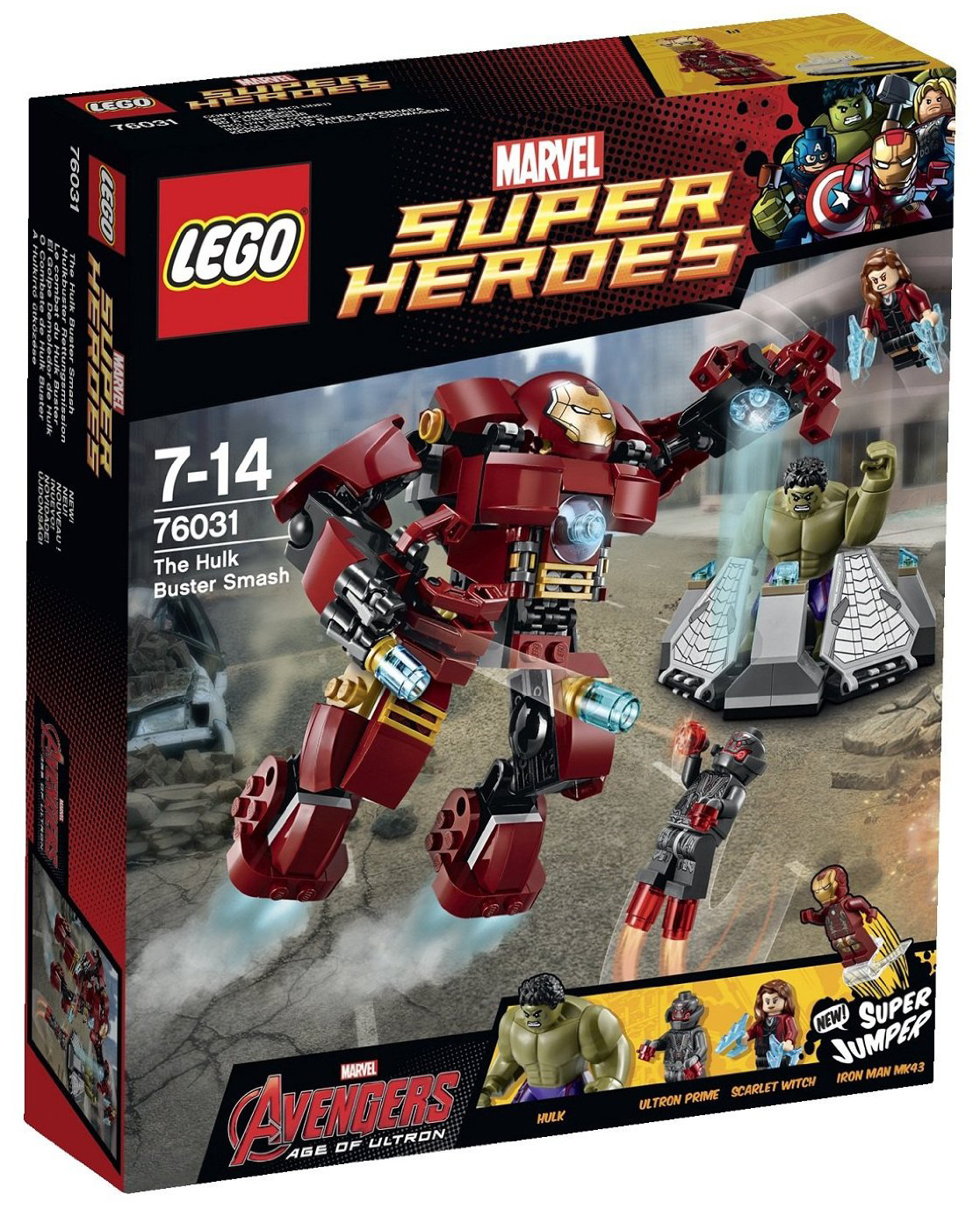 Lego Super Heroes. Разгром Халкбастера™ от Lego, 76031-L - купить в  интернет-магазине ToyWay.Ru