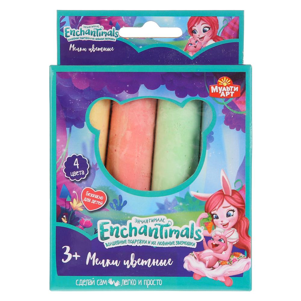 

Набор для творчества мелки цветные Enchantimals 4 цвета