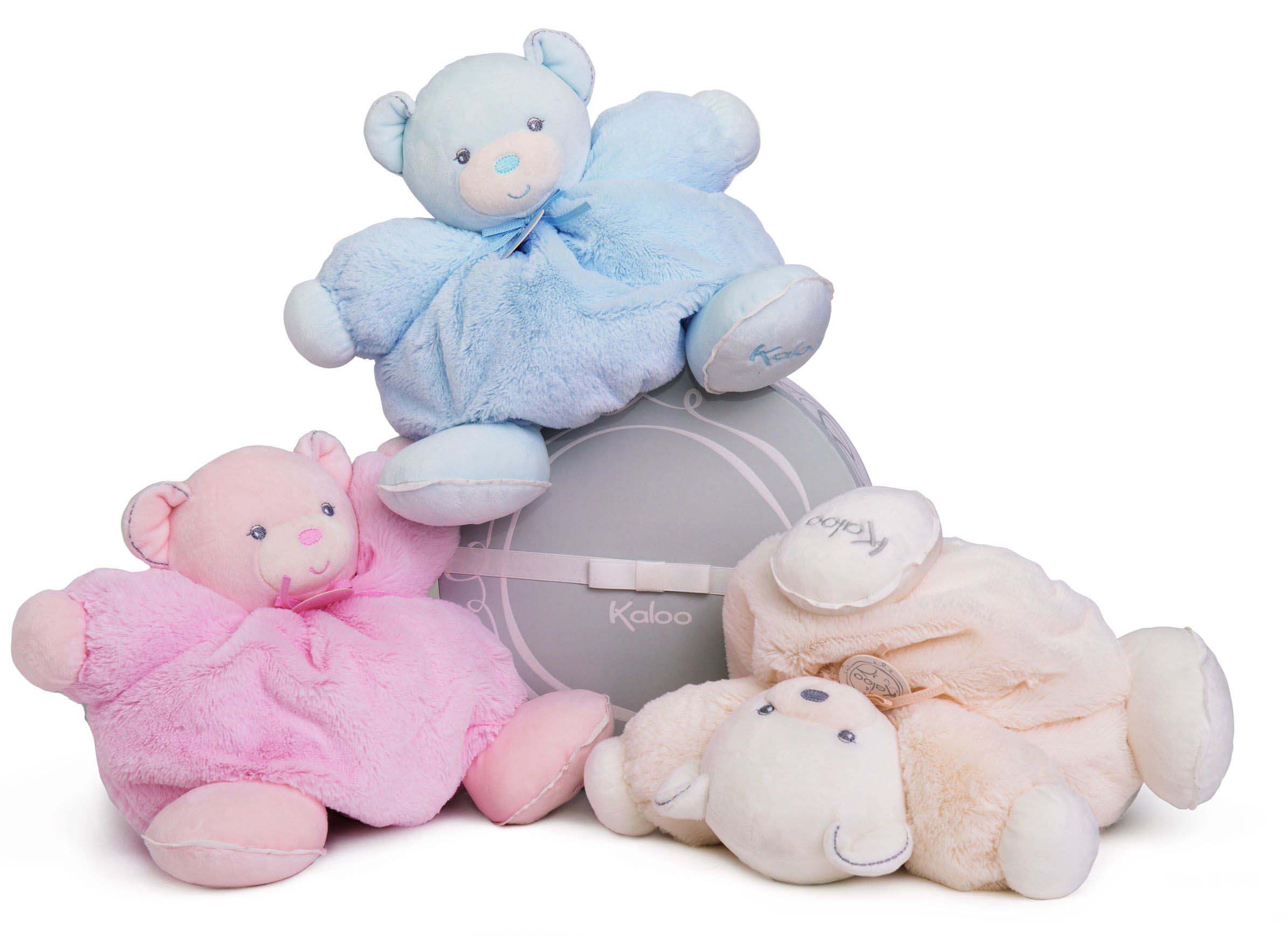 Мягкая игрушка Жемчуг - Мишка, розовый, большой, 30 см  
