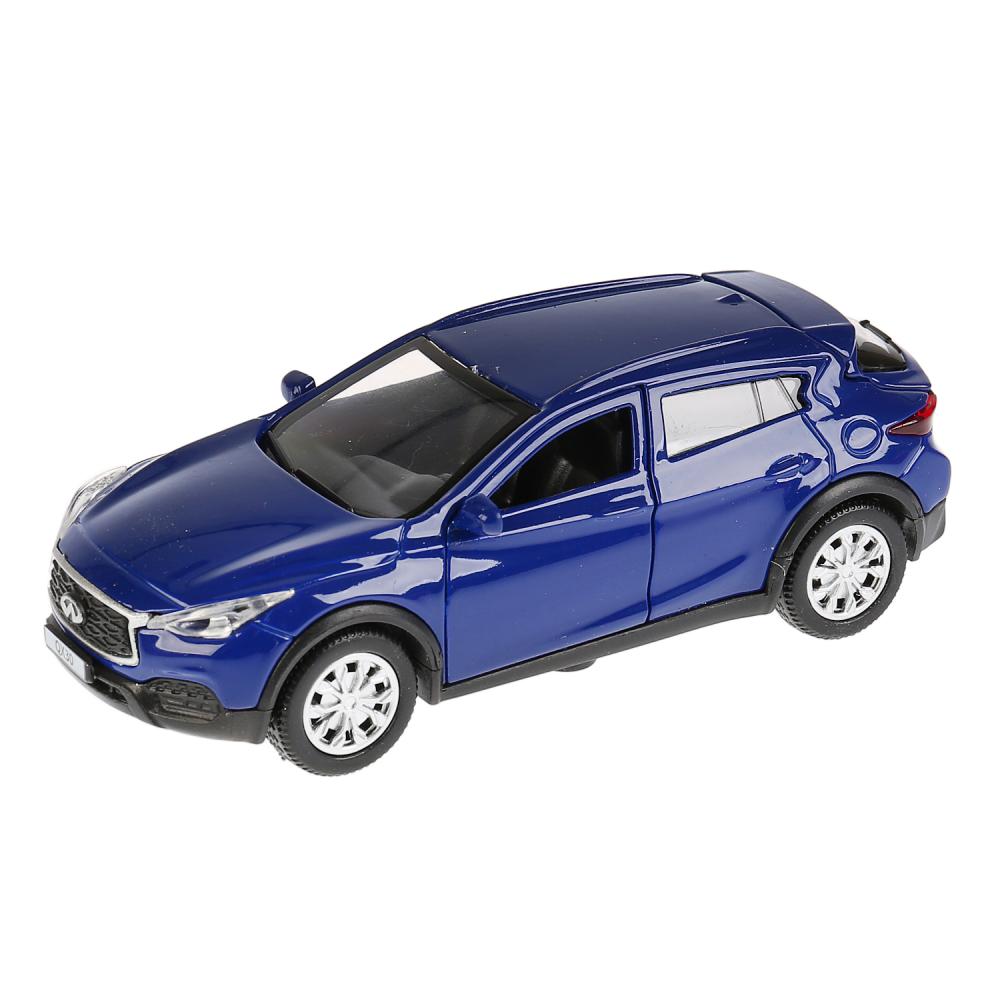 

Инерционная металлическая машина Infiniti Qx30, синий, 12 см, свет и звук