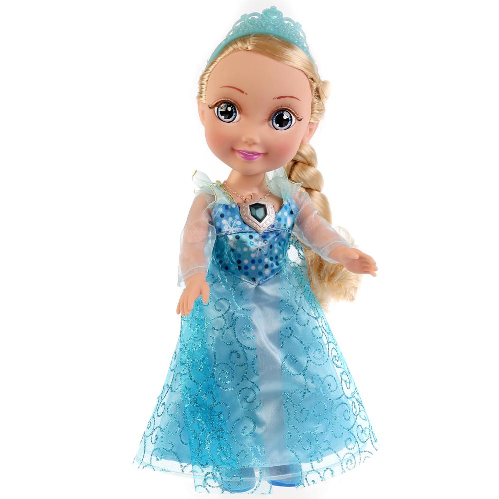 Интерактивная кукла – Принцесса Амелия с волшебной палочкой, 36 см, 100 фраз,  