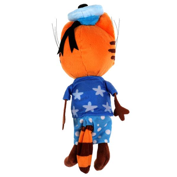 Игрушка мягкая Коржик в пляжной одежде 15 см Три Кота музыкальный чип  