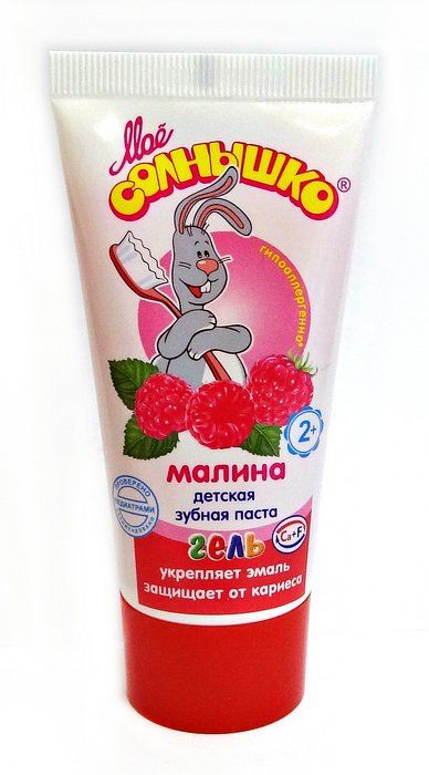 

Зубная паста гелевая, малина, 75 г