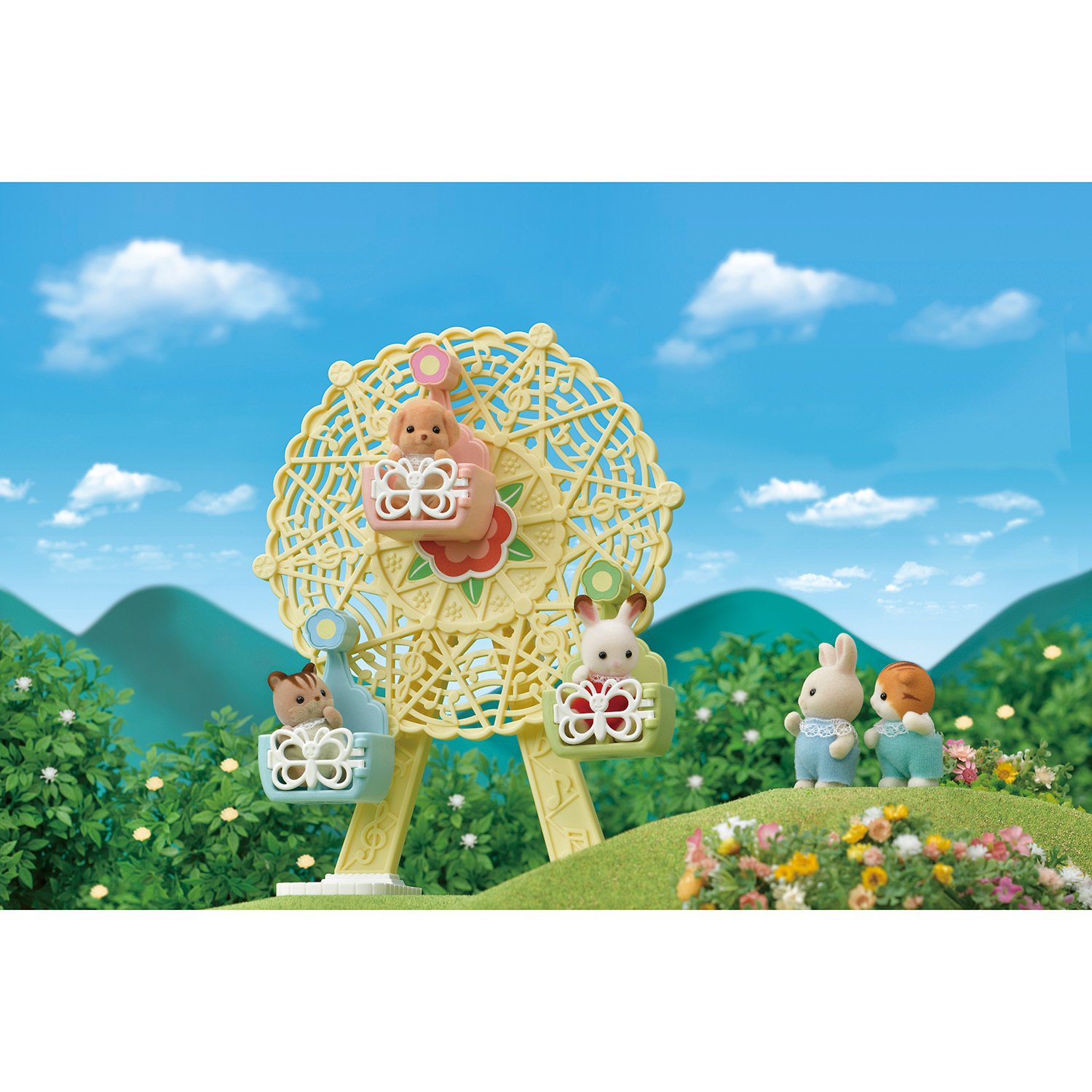 Игровой набор из серии Sylvanian Families - Игровая площадка Колесо  обозрения от Epoch, 5333 - купить в интернет-магазине ToyWay.Ru