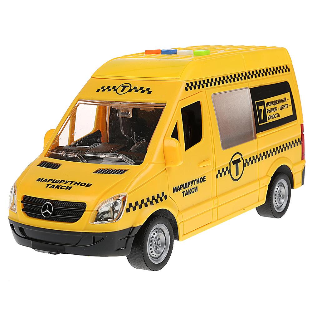 

Инерционная машина Mercedes-Benz Sprinter – Такси, 22 см