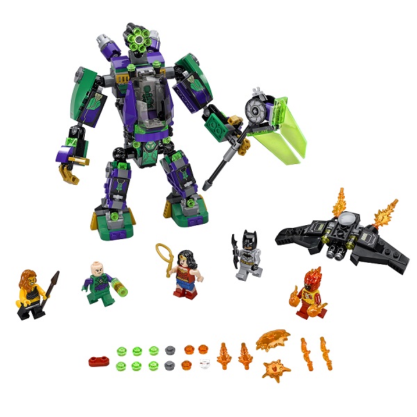 Конструктор Lego Super Heroes - Сражение с роботом Лекса Лютора  