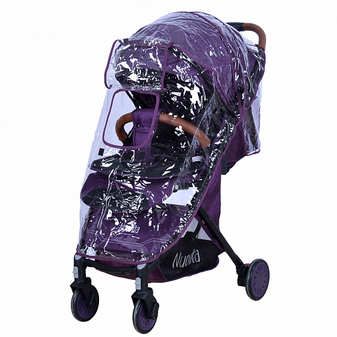 Прогулочная коляска Nuovita Giro Lux, Фиолетовый, Черный  