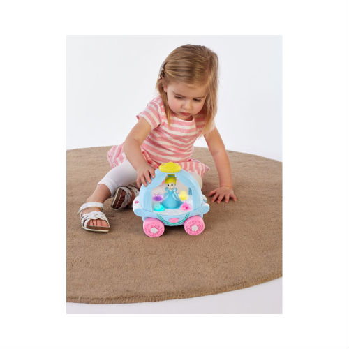 Каталка-игрушка - Волшебная карета Золушки, свет и звук  