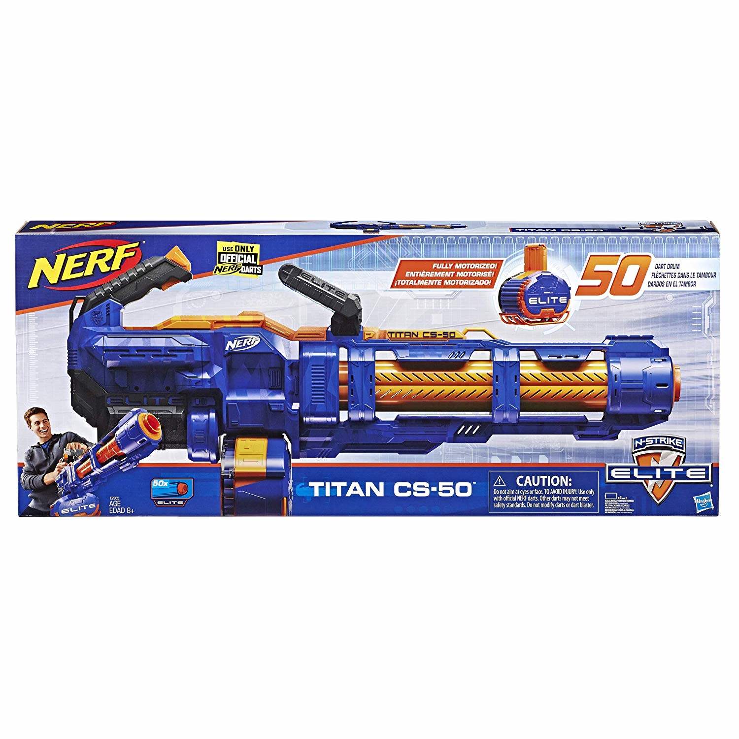 Бластер Hasbro Nerf Элит Титан CS-50, E2865 