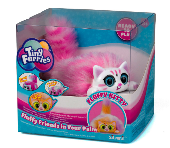 Интерактивная игрушка Fluffy Kitties - Котенок Pixie  